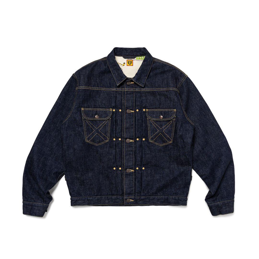 ジャケット・アウター M HUMAN MADE KAWS Made Denim Work Jacket