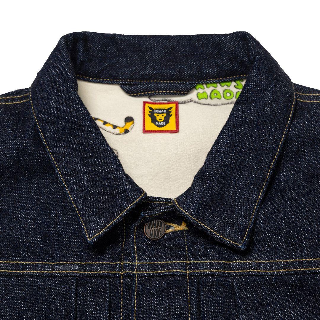 ジャケット・アウター M HUMAN MADE KAWS Made Denim Work Jacket