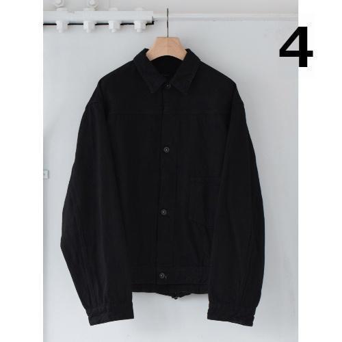 COMOLI 24AW デニム ジャケット A03-01001 黒 4
