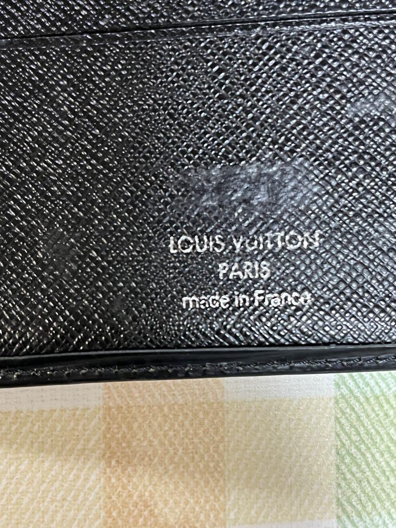 Louis Vuitton エピレザー 二つ折り財布 ブラック