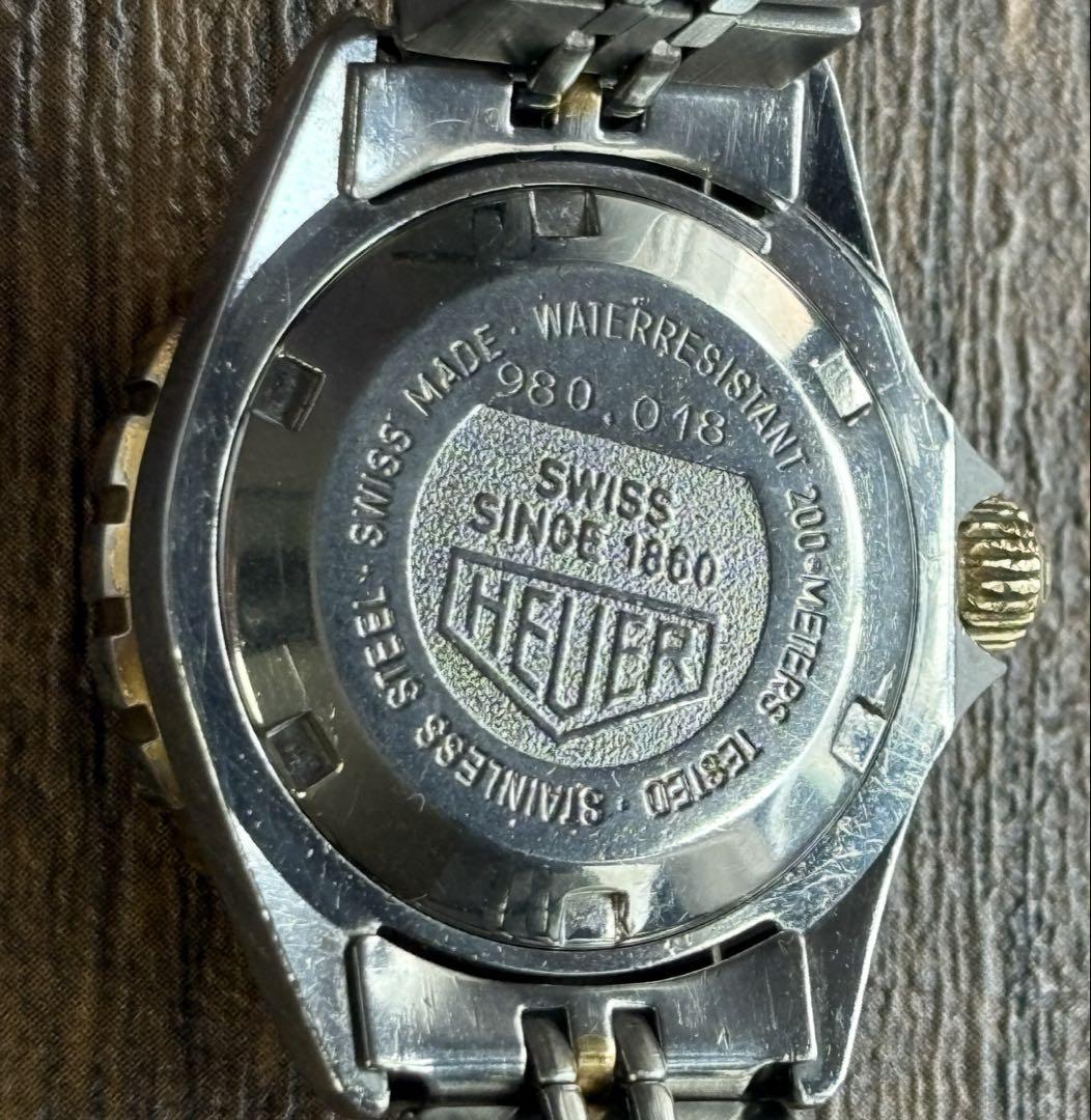 【稼働】 TAGHEUER タグホイヤー ホイヤー 980.018