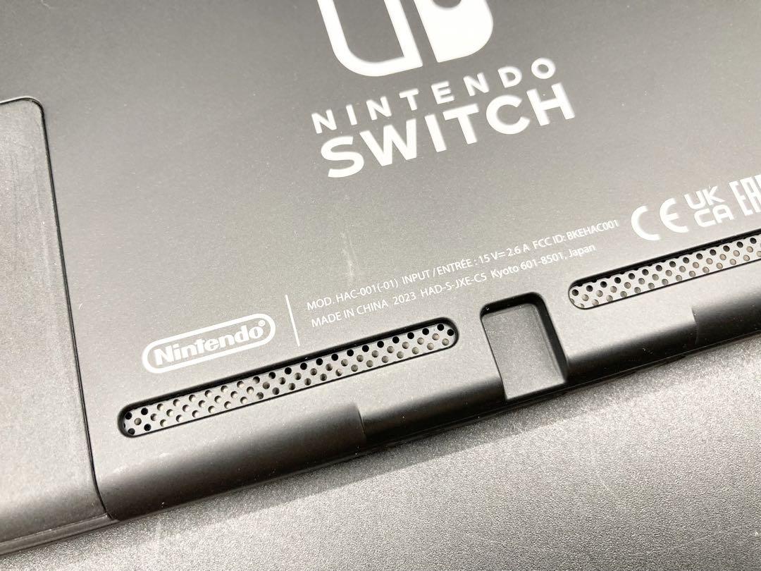 Nintendo Switch 2023 本体のみ　本体　XKJ バッテリー強化