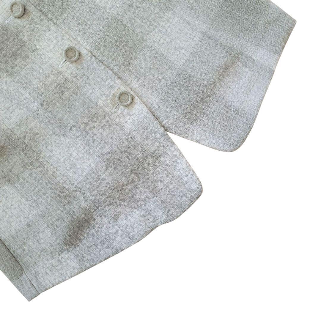 【美品】Addenda レディース スカートセットアップ チェック グレー系 女性 身長 バスト ウエスト ヒップ Addenda レディース スカートセットアップ 他の商品はこちらから ⬇︎ #豆柴ブランド