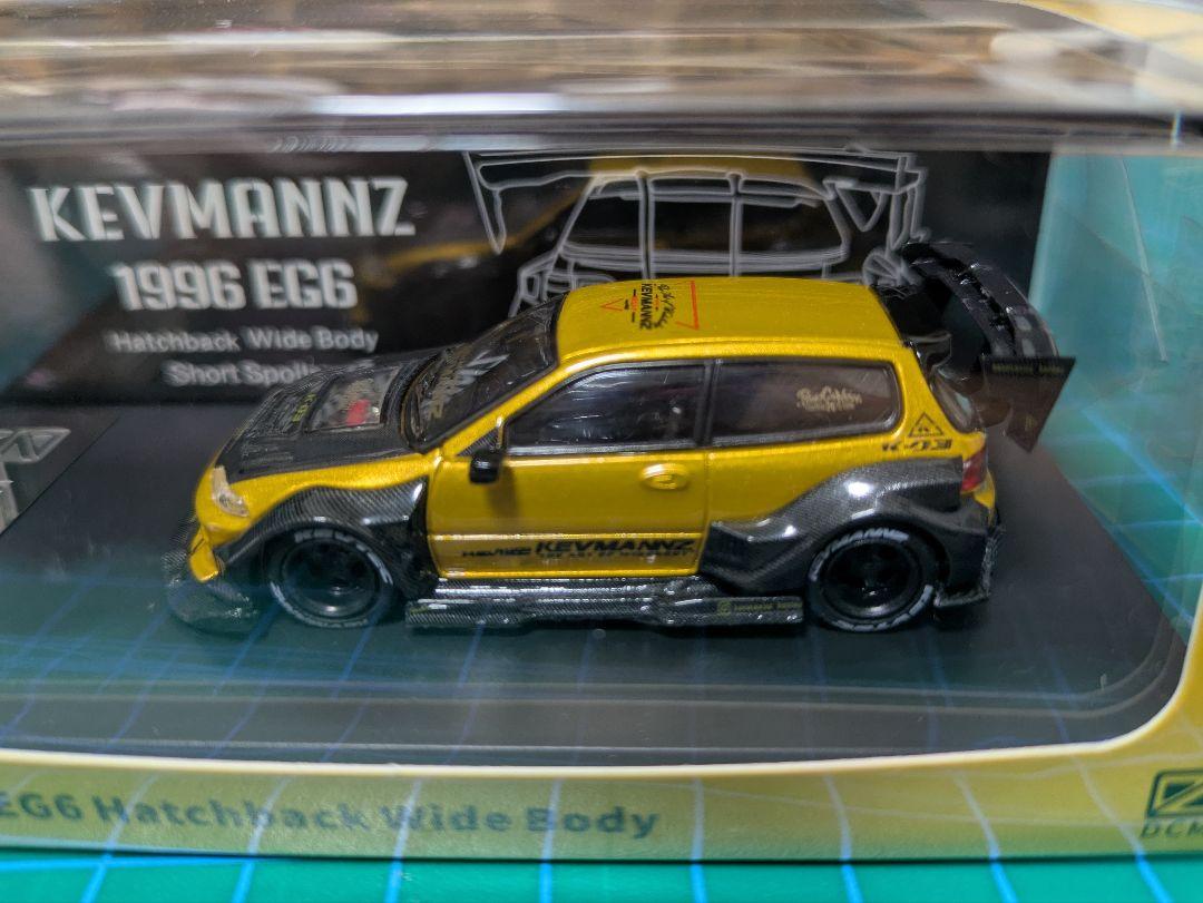 【国内正規品】 B/Gold+Carbon EG 改造 シビック DCM Short メルカリ - tail ミニカー