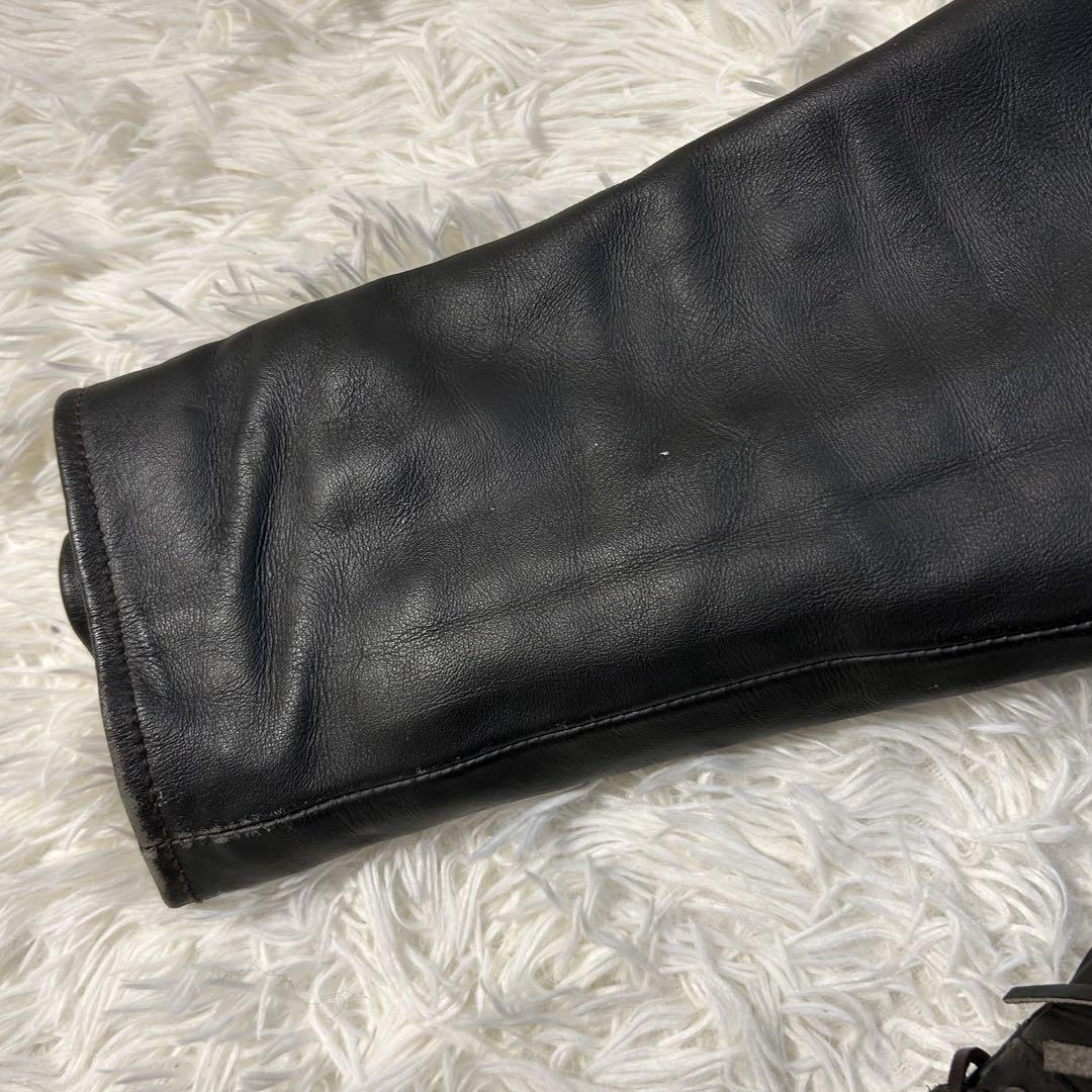 Liugoo Leather レザージャケット 2way G-1 A-2 L
