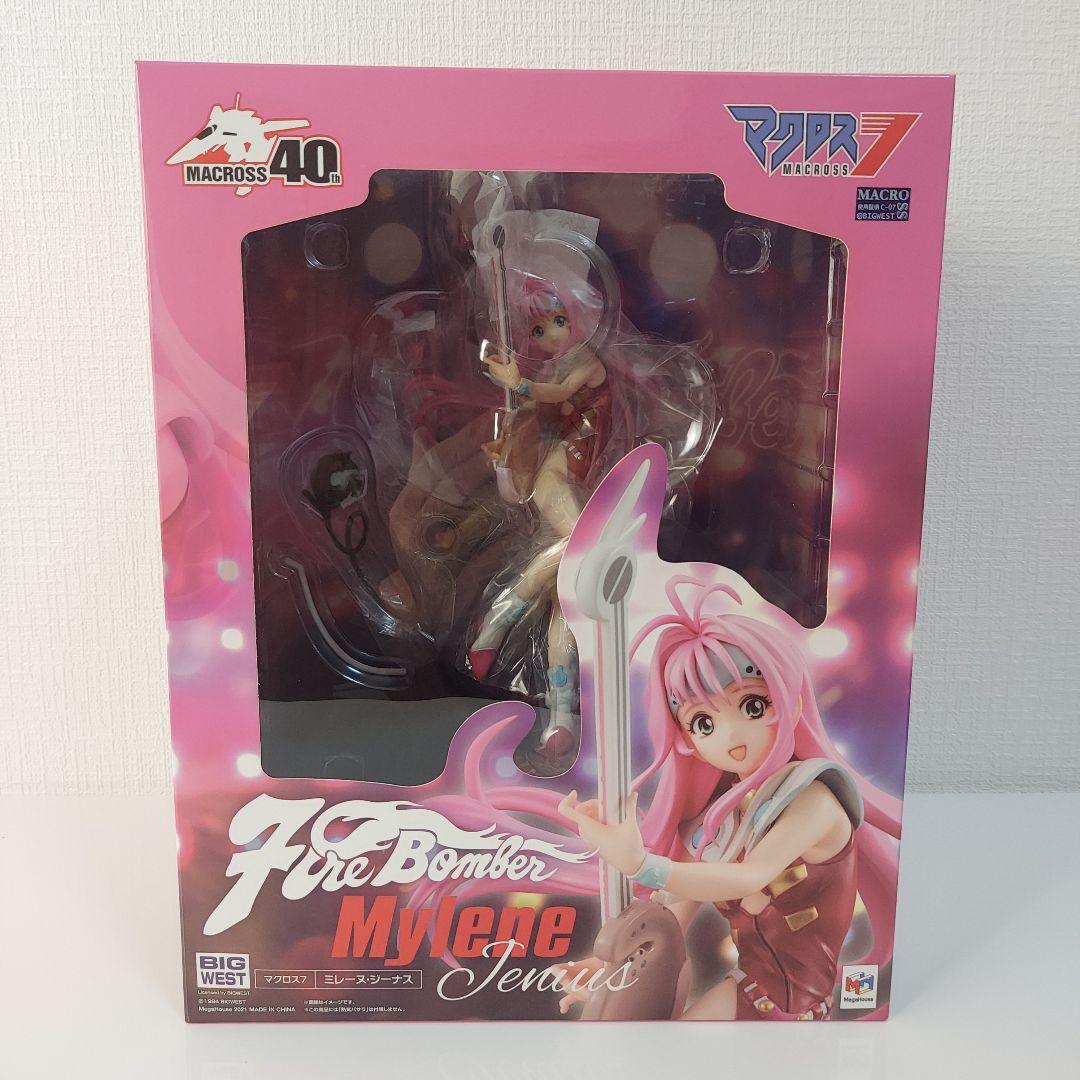 マクロス7 ミレーヌ ジーナス フィギュア メガハウス fire マクロス7』 Fire Bomber ミレーヌ・ジーナス 完成品フィギュア