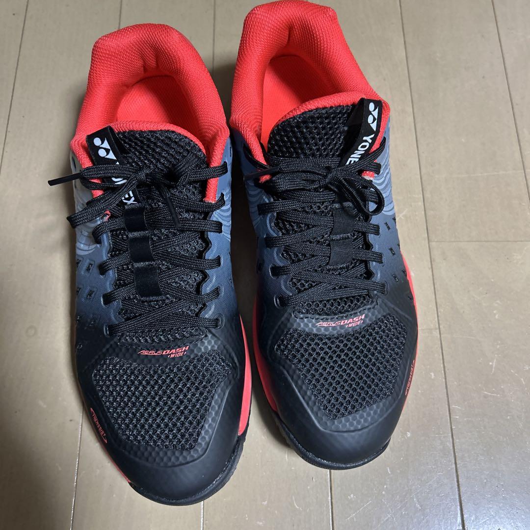 YONEX テニスシューズ パワークッション4 E 25.5cmオムニ,クレー用