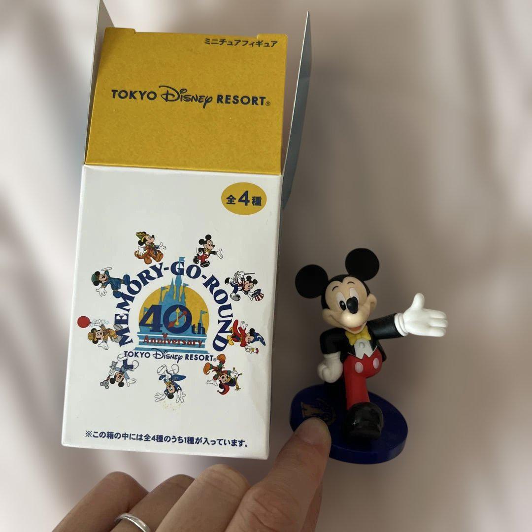 東京ディズニーリゾート ミッキーマウス フィギュア 東京ディズニーリゾート ミッキーマウス フィギュア 40周年