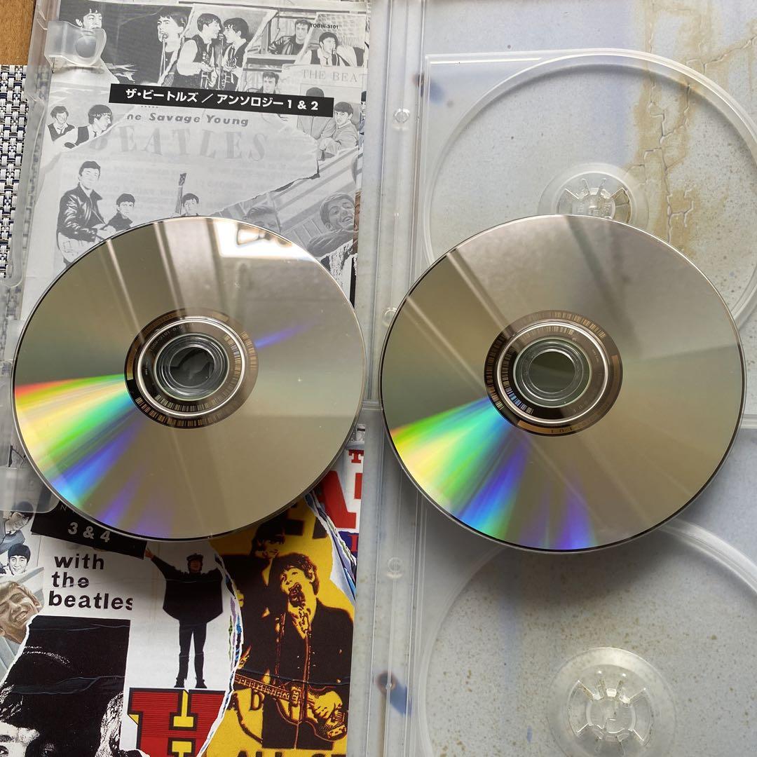 ビートルズ　アンソロジー　DVD 特典の紙バック　CD２枚