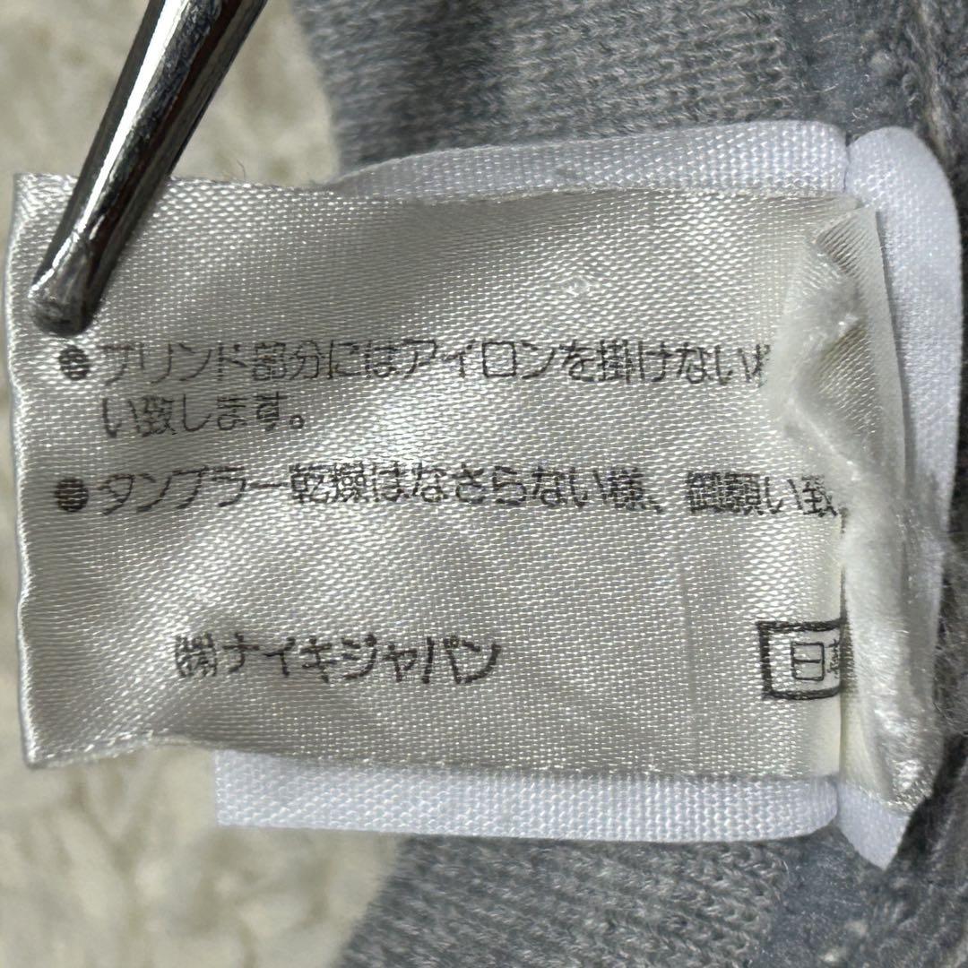90s NIKE ナイキ ヴィンテージ ショート丈 半袖スウェット デカロゴ 90s NIKE ナイキ ビンテージ半袖ショート丈スウェットトレーナー