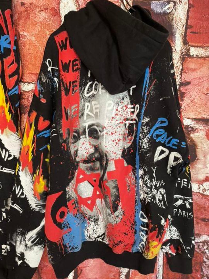 DEFEND PARIS グラフィティ パーカー & ジョガーパンツセット　M