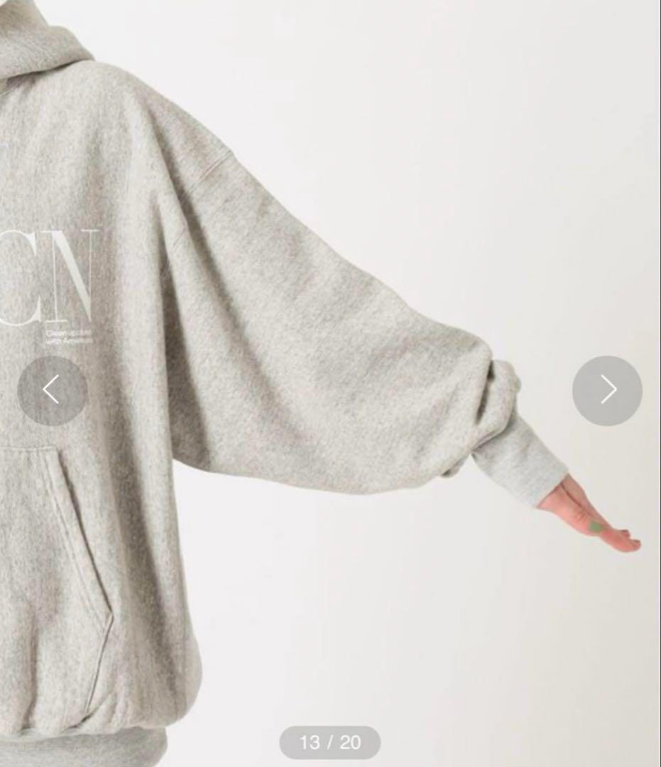 【極美品】ドゥーズィエムクラス AMERICANA アメリカーナ フーディ