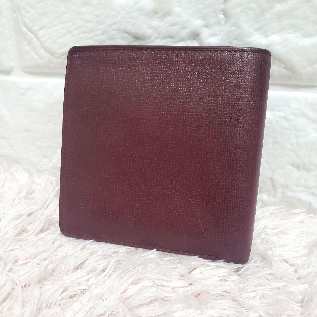 Cartier カルティエ 折財布 マストライン 美品 Cartier カルティエ 折財布 マストライン 美品