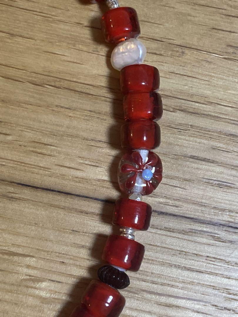 ネックレス ホワイトハーツ ハンドメイド Eliou Ur Jewelry