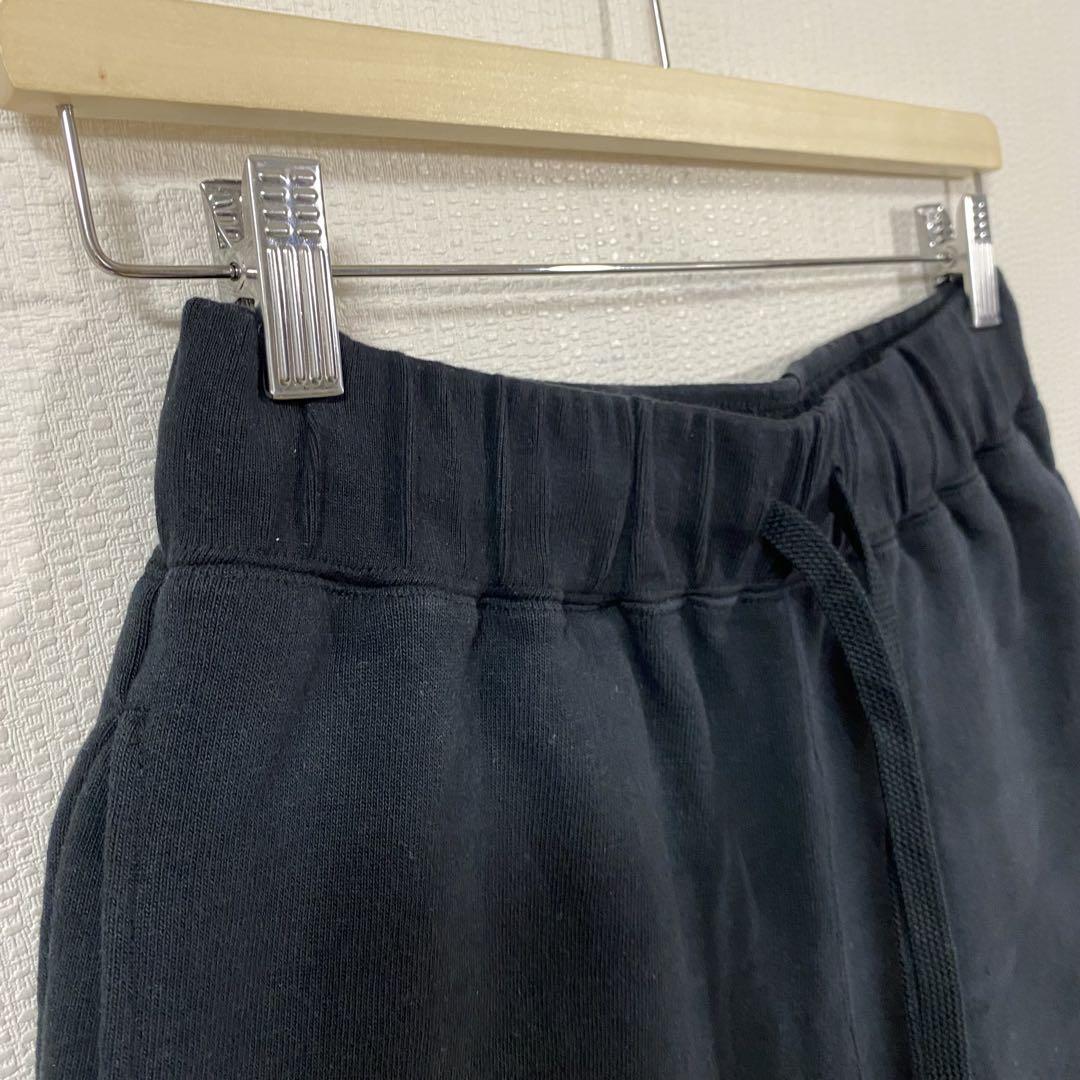【メーカー直売】の商品をすべて ロンハーマン ブラック Sサイズ スウェットショーツ Herman Ron パンツ