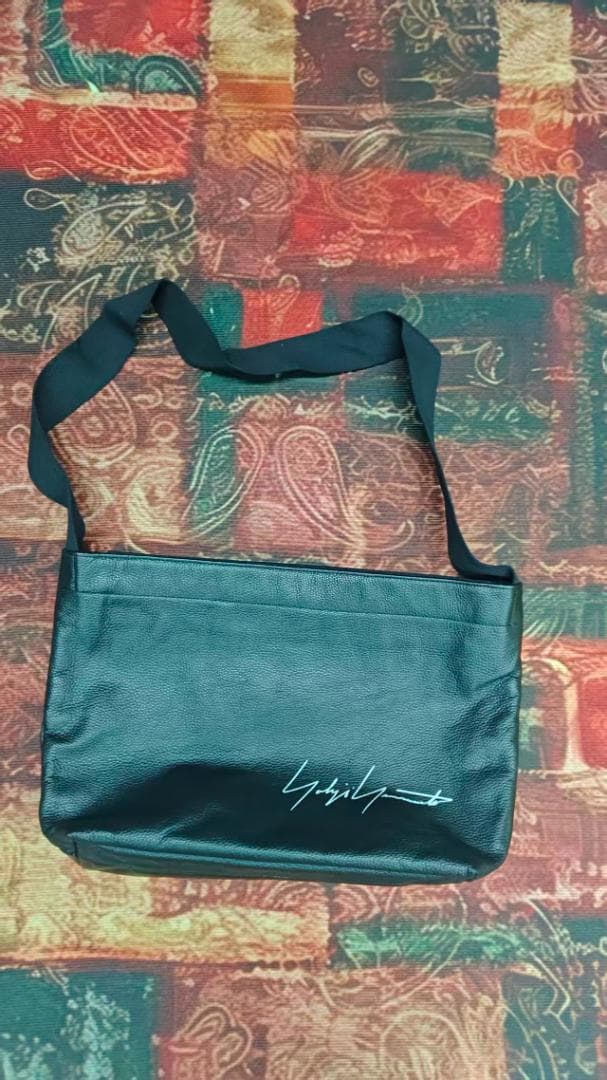 ヨウジヤマモト NOVELTY LEATHER CROSSBODY BAG