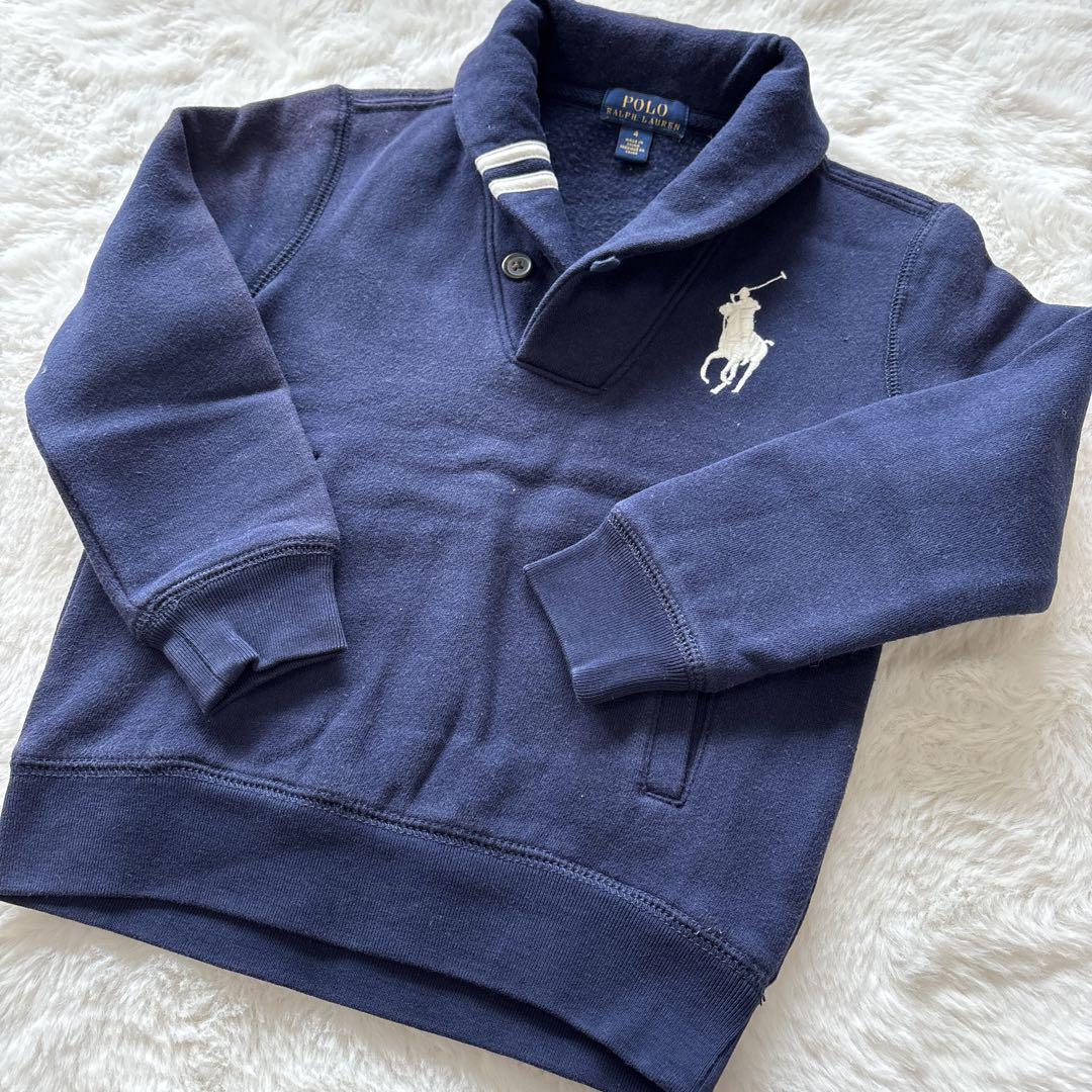 Polo Ralph Lauren ネイビー トレーナー Polo Ralph Lauren ネイビー トレーナー 4サイズ - メルカリ