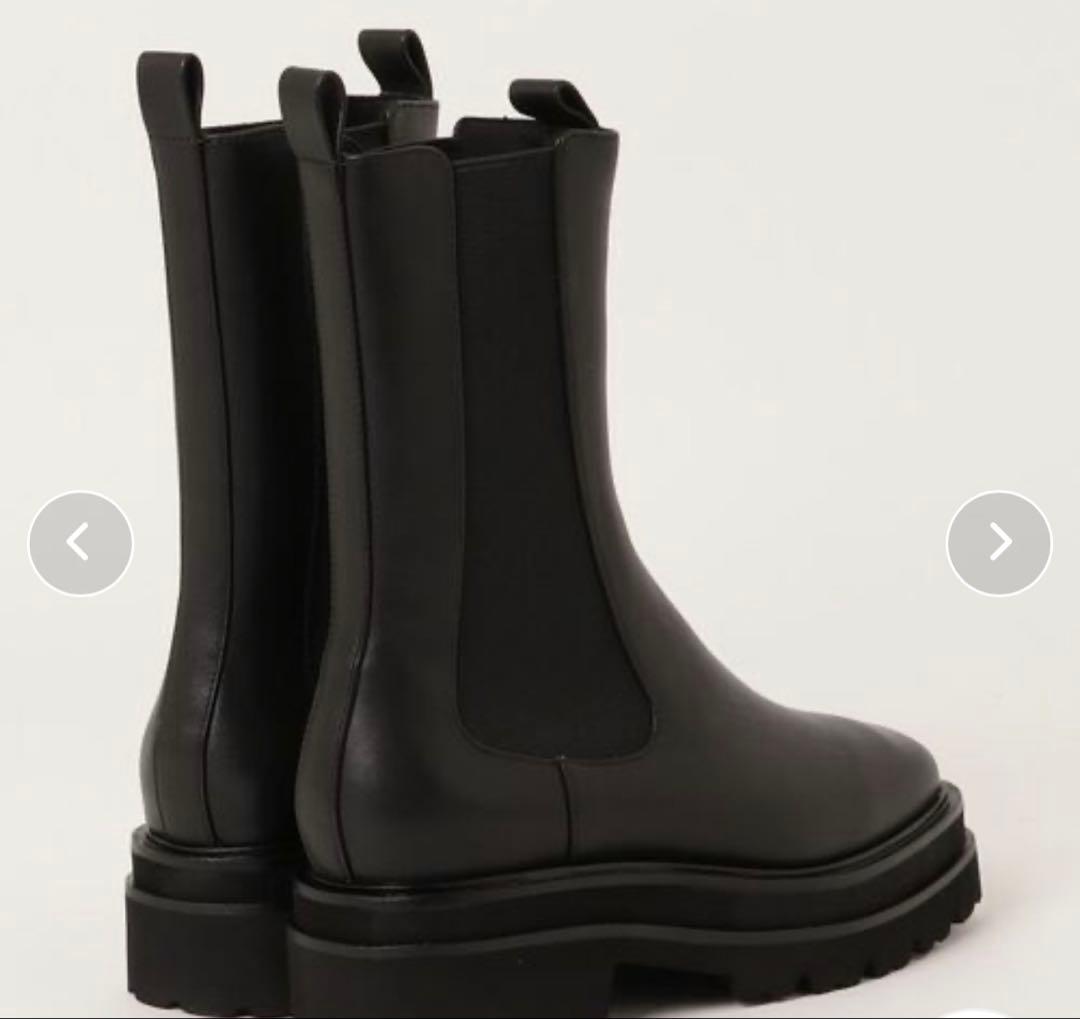 【箱付き】 UNITED ARROWS TOKYO サイドゴアブーツ　ロング 箱付き】 UNITED ARROWS TOKYO サイドゴアブーツ ロング