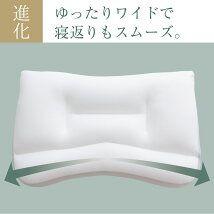 枕　新・王様の夢枕Ⅱ  (枕 カバー 付き) 低めタイプ　ストレートネック対策