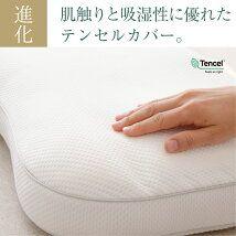 枕　新・王様の夢枕Ⅱ  (枕 カバー 付き) 低めタイプ　ストレートネック対策