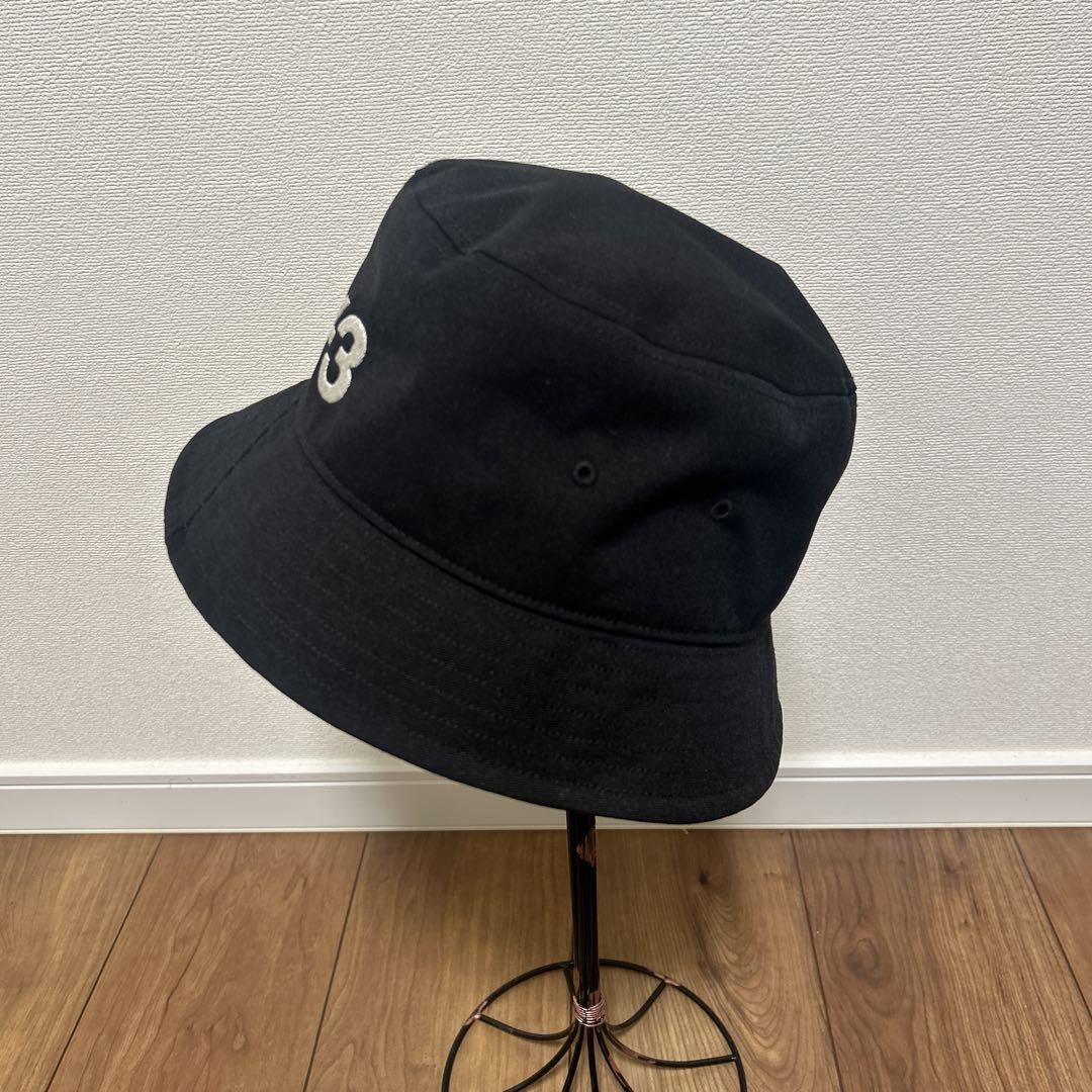 y-3 ワイスリーBUCKETHATバケットハット 帽子 ブラック IQ3394
