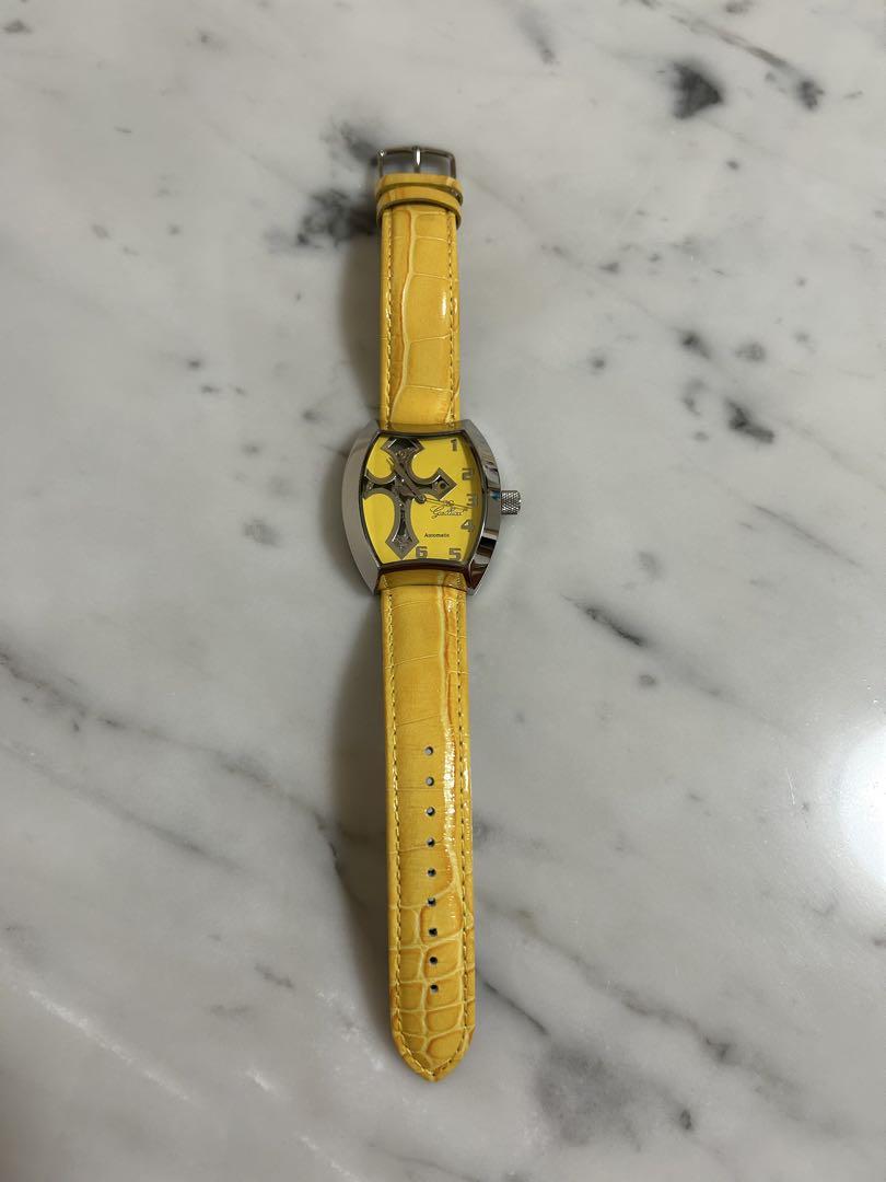美品】 Gallcci ガルーチ 自動巻き アナログ スケルトン 腕時計