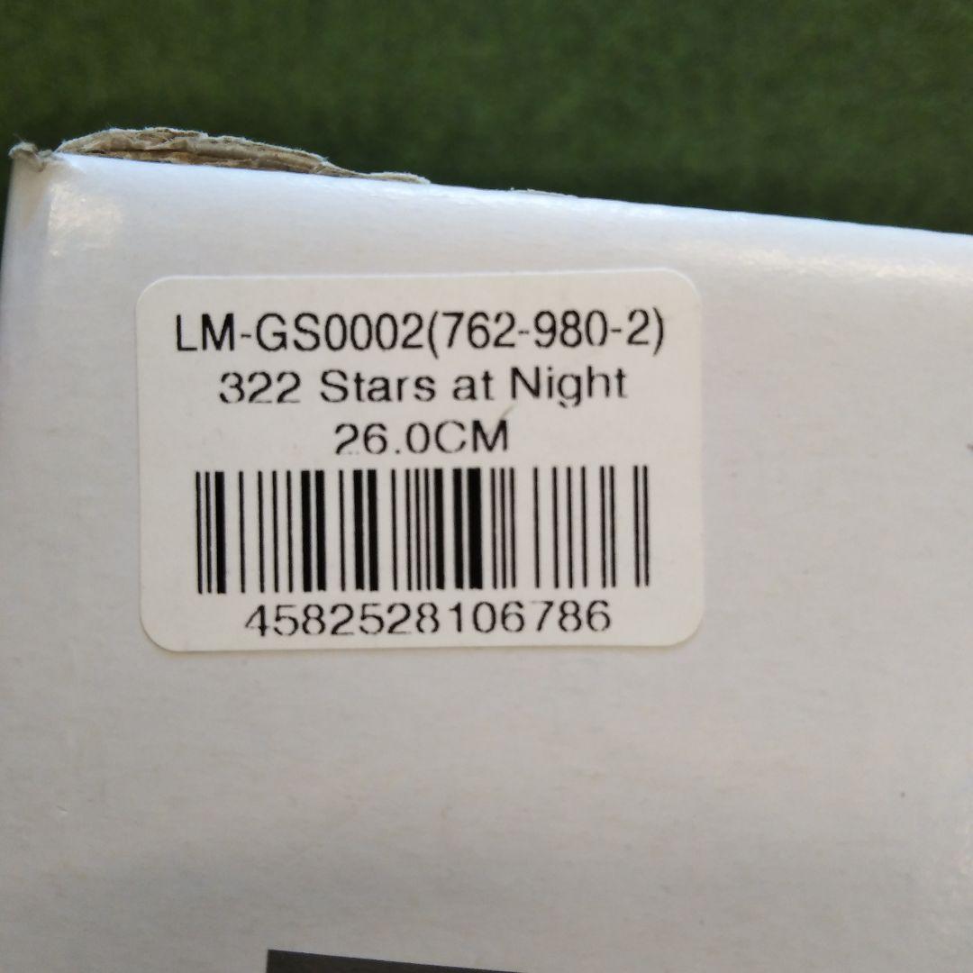 新品 ラウドマウス LM-GS0002 スパイクレス ゴルフ シューズ 26.0