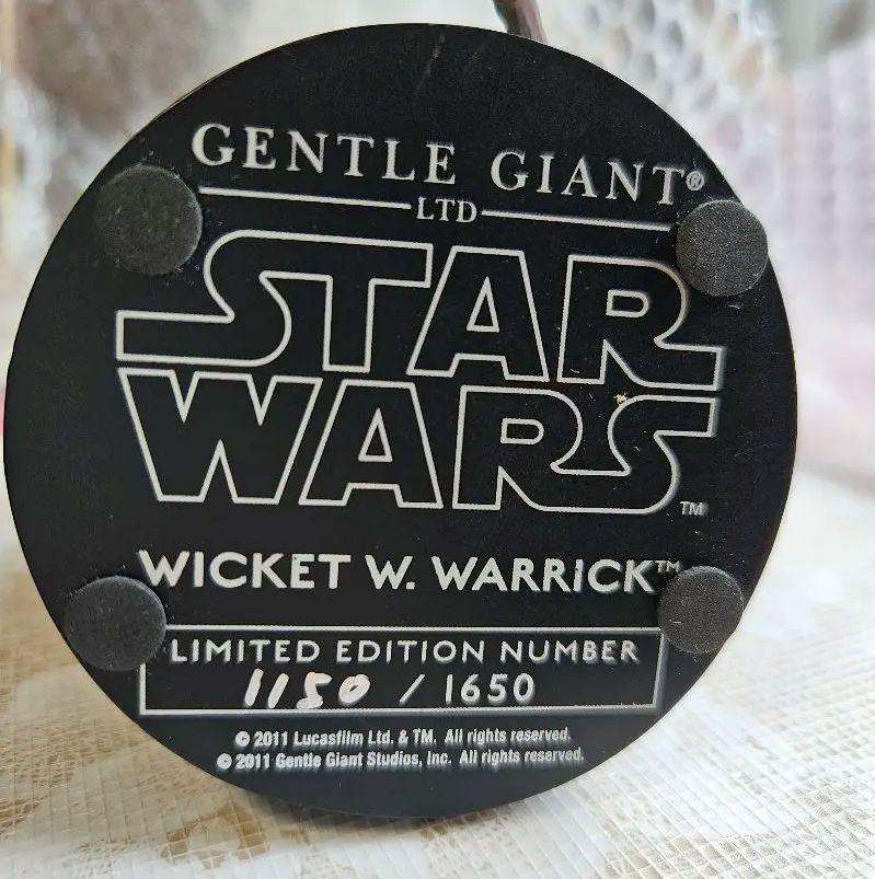 スターウォーズ ウィケット ミニバスト フィギュア　イウォーク ジェントル
