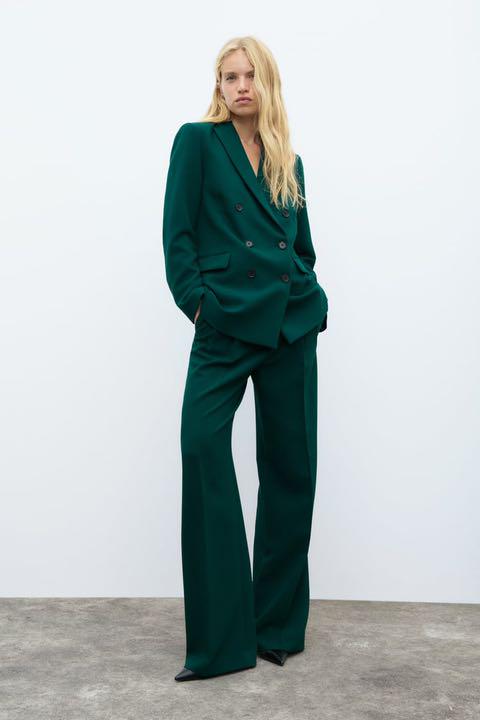 新作登場人気 ZARA テーラードダブルブレストブレザー FwViP-m89302119878 通販