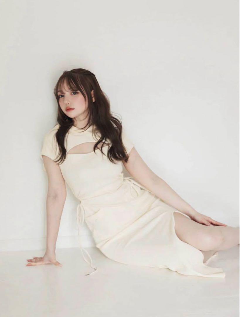 ワンピース andmary Effie slit dress