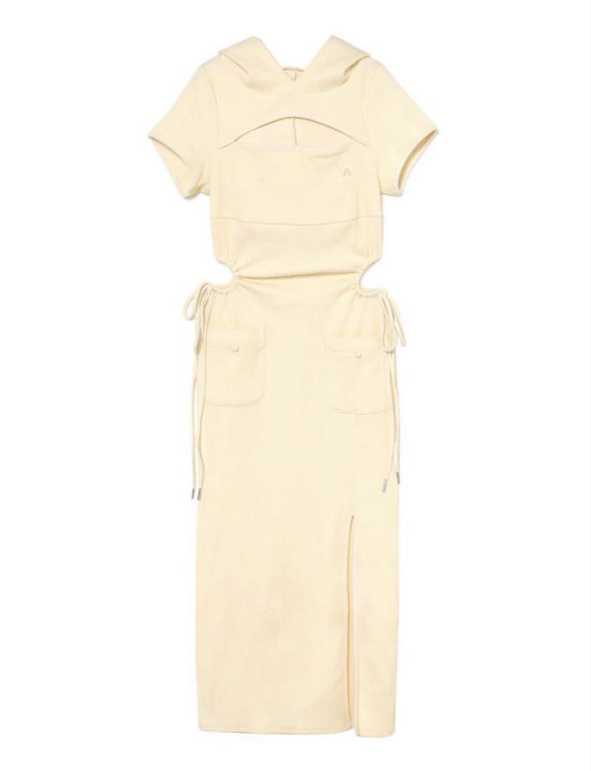 ワンピース andmary Effie slit dress