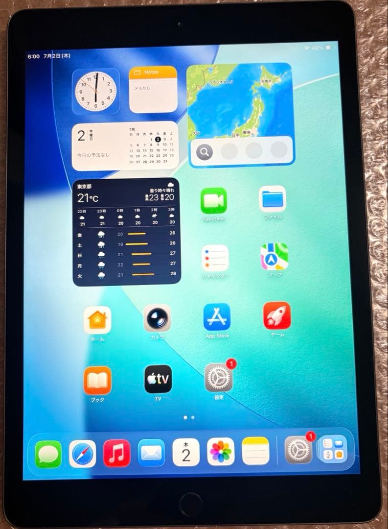 ❗️Apple iPad8 第8世代 WiFiモデル 87% (a)