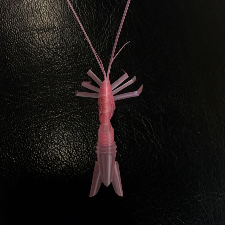 ☆ストローエビ☆4個〔ハンドメイド〕