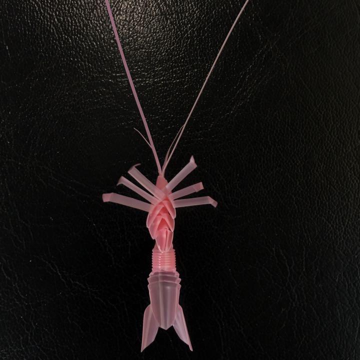 ☆ストローエビ☆4個〔ハンドメイド〕