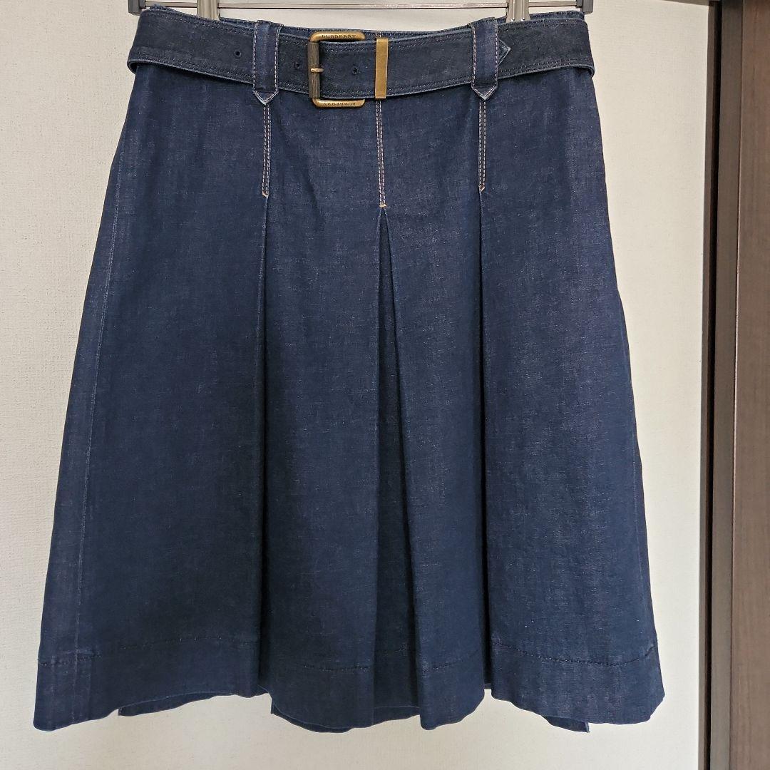 BURBERRY LONDON ノバチェック プリーツ スカート M - メルカリ