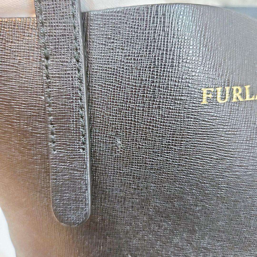 【美品】FURLA フルラ トートバッグ ブラック