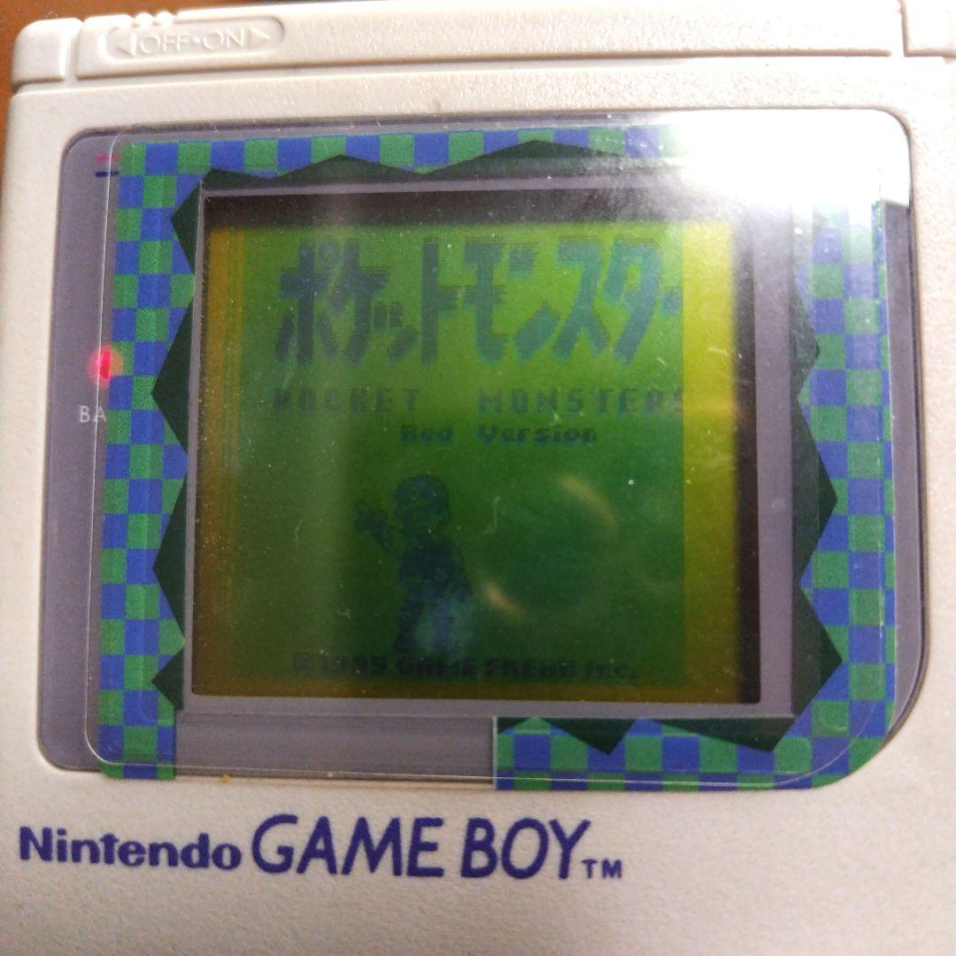 初代　ゲームボーイ　本体　箱　説明書　通信ケ一ブル付き