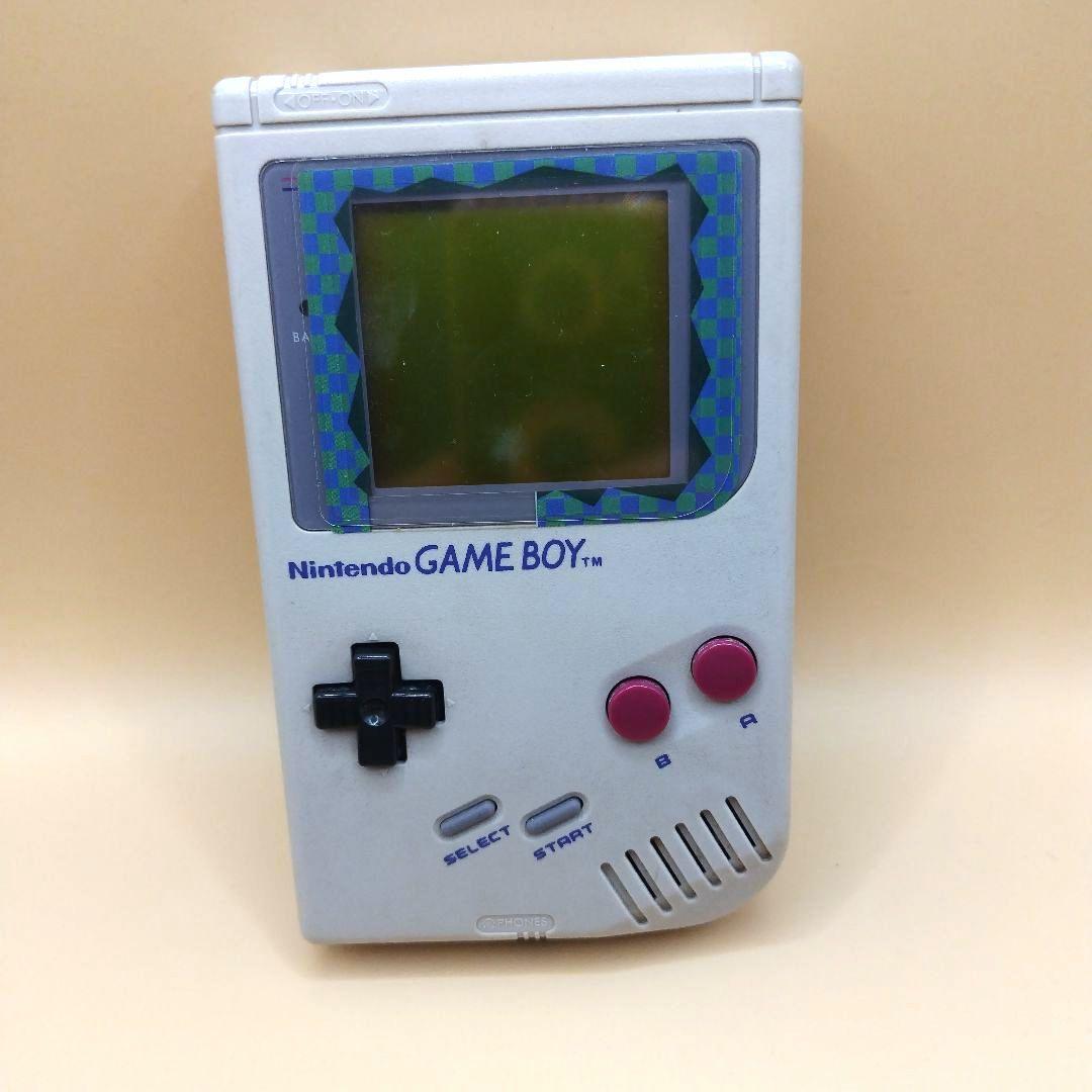 初代　ゲームボーイ　本体　箱　説明書　通信ケ一ブル付き