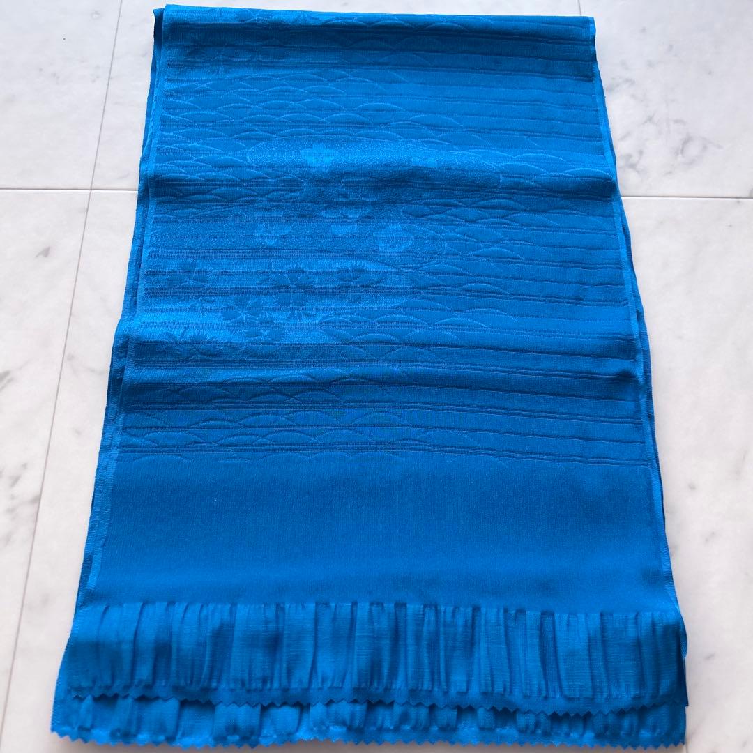 未使用 正絹 摩智鼓鵡 高級帯揚げ帯締めセット 鮮やかなお色が魅力的