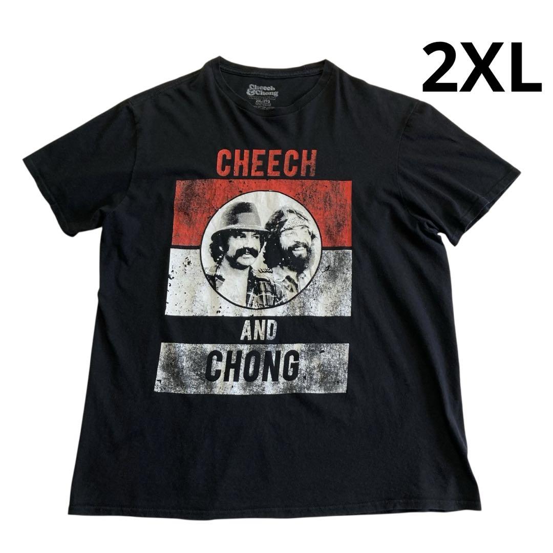 Cheech&Chong Tシャツ 2XL フォトプリント チーチョントップス
