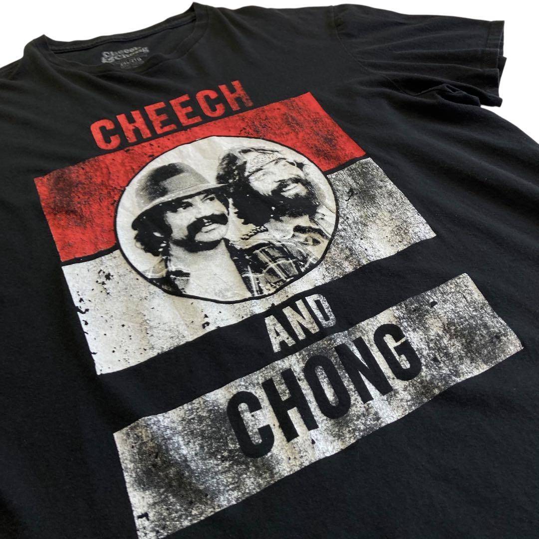 Cheech&Chong Tシャツ 2XL フォトプリント チーチョン