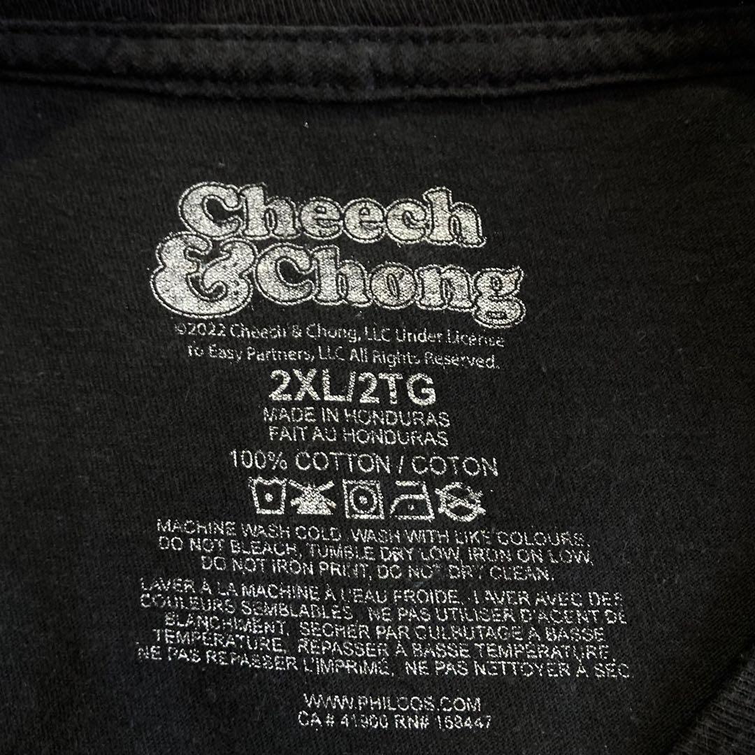 Cheech&Chong Tシャツ 2XL フォトプリント チーチョン