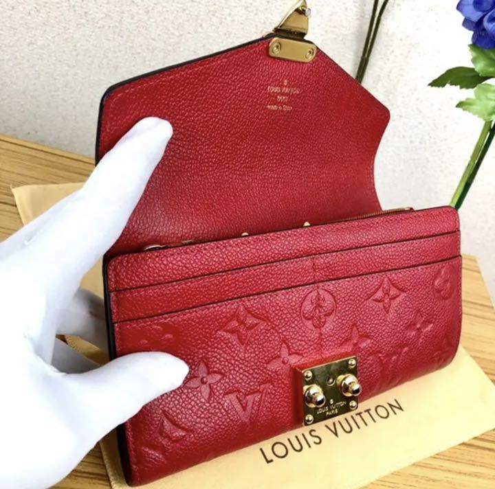 ルイヴィトン ポルトフォイユ メティス モノグラム 赤 アンプラント 長財布 - メルカリ ルイヴィトン ポルトフォイユ メティス モノグラム 赤 アンプラント 長財布 - メルカリ