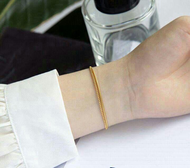 お買い得SALE 18Kゴールド の女神18Kゴールドブレスレットシンプルで寛大なデザイン35 wYoNh-m89305738860 SALE大人気
