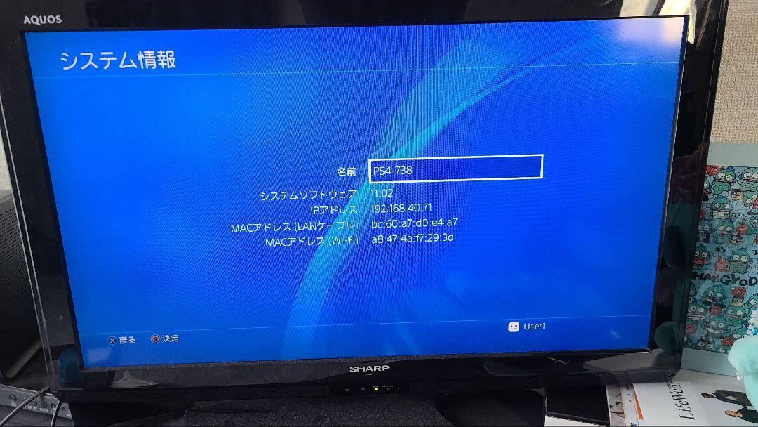 PS4Pro SSD2TB 換装 美品 CUH-7200BB01