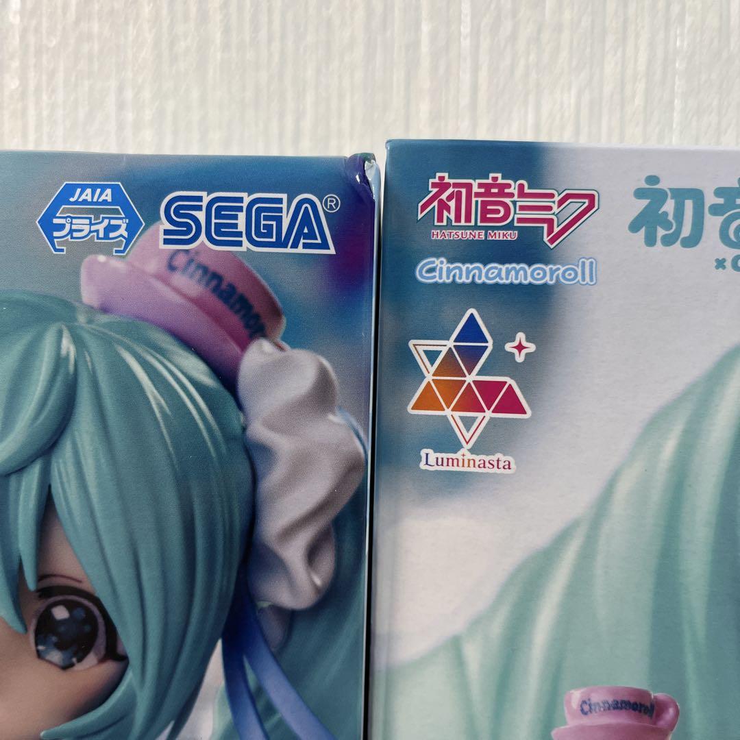 初音ミク シナモロール ちょこのせ フィギュア ホワイトドレスVer. プライズフィギュア】初音ミクシリーズ Luminasta “初音ミク