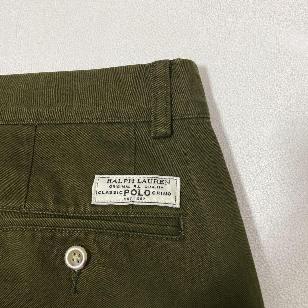 POLO RALPH LAUREN コットン ワークパンツ W32 チノパン
