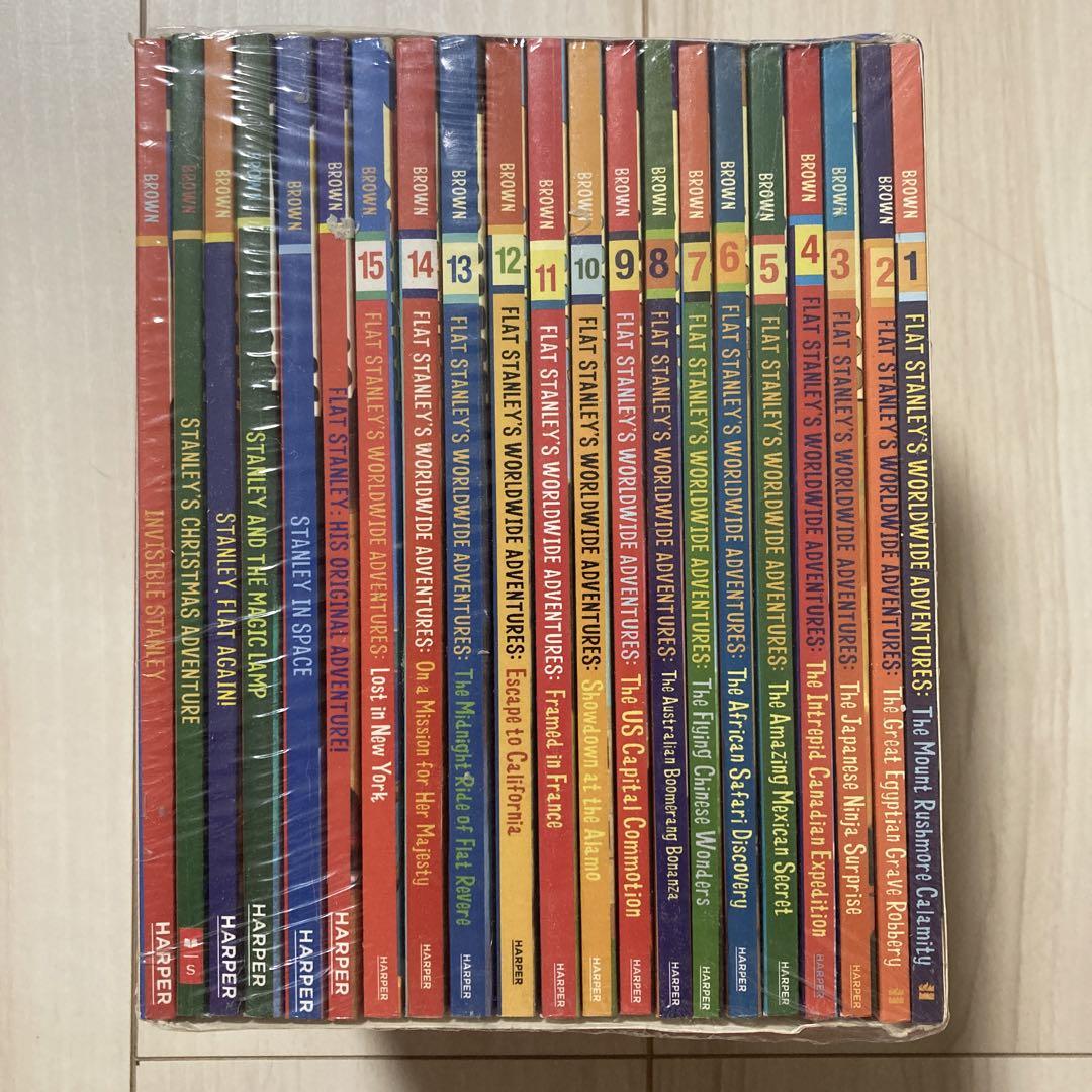 【最新版】Flat Stanley コレクション 英語　絵本  21冊セット