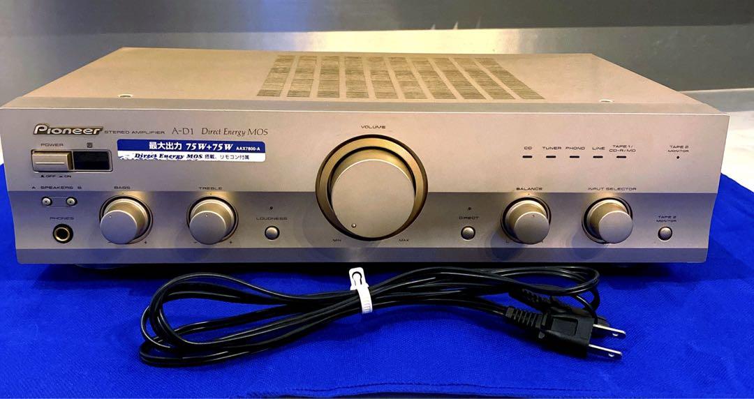 動作品 Pioneer プリメインアンプ MOS-FET パイオニア
