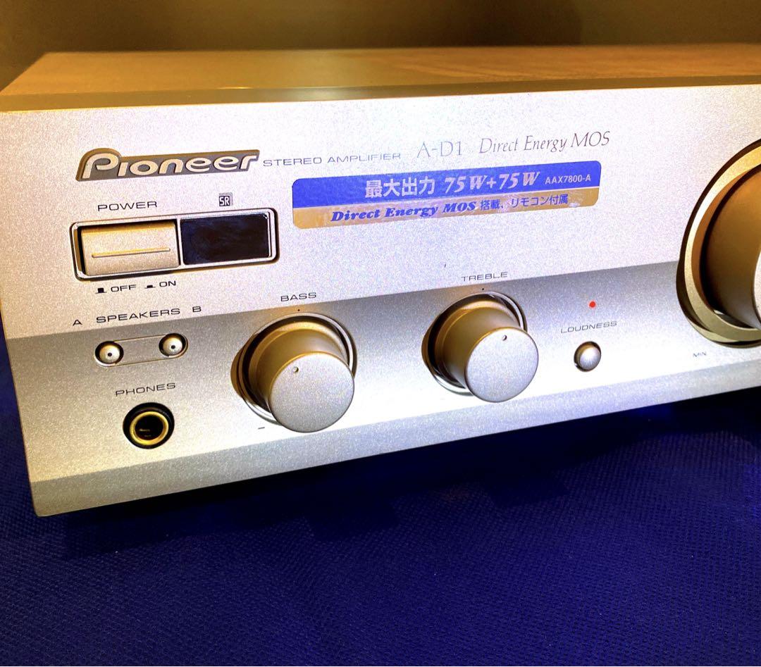 動作品 Pioneer プリメインアンプ MOS-FET パイオニア